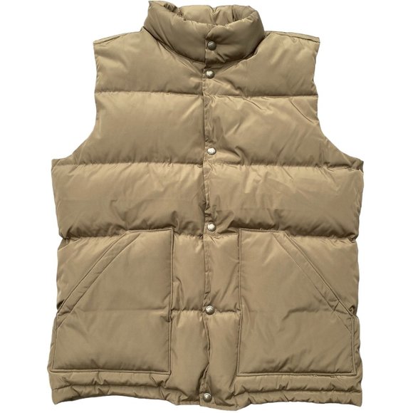 Lands' End Other - Lands’ End Men’s Down Insulated Puffer Quilted Gorpcore Hiking Gold Brown Vest-M